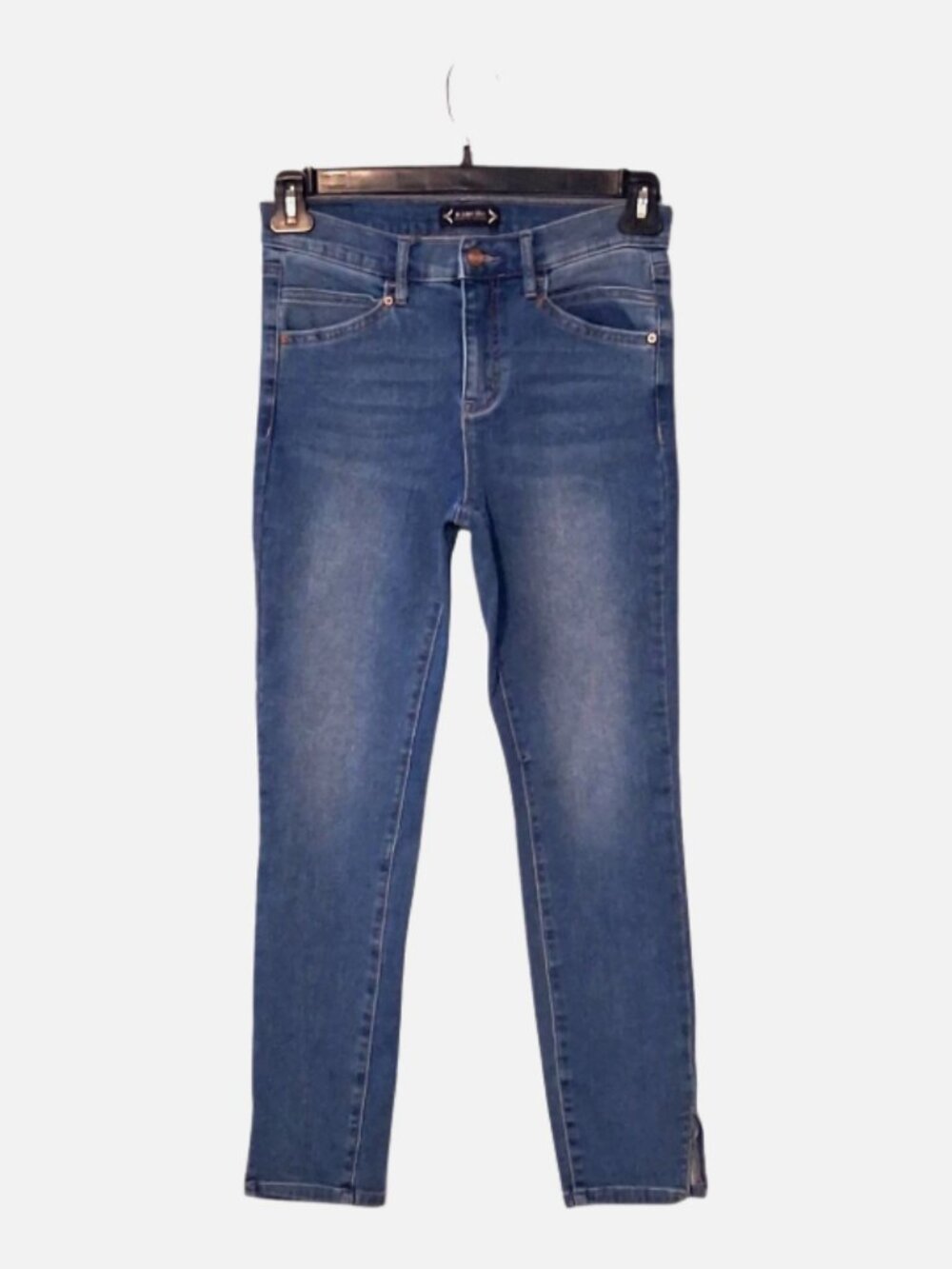 Nanette Lepore Belle Size 4/ 28x26 High Rise Ankle Skinny Jeans Blue Stretch